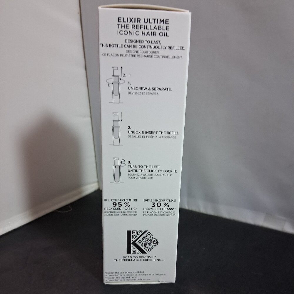 Kerastase Elixir Ultime L'Huile Originale Camelia Sauvage Oil Refillable 2.53oz - Picture 4 of 8